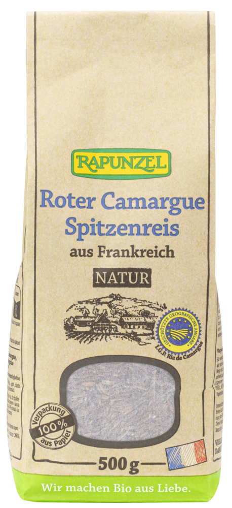 Rapunzel Roter Camargue Spitzenreis natur I.G.P., 500 g