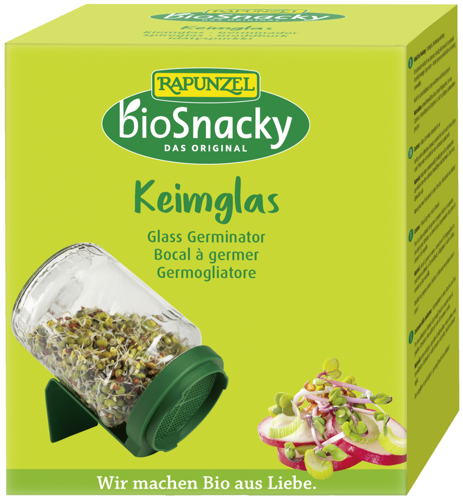 Rapunzel bioSnacky Keimglas, 1 Stück
