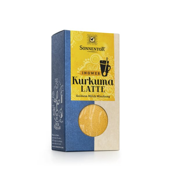Sonnentor Kurkuma Latte Ingwer, Nachfüllpackung, 60 g