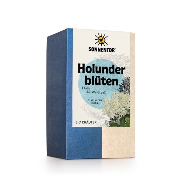 Sonnentor Holunderblütentee, Teebeutel, 18 Teebeutel à 1,5 g (27 g)