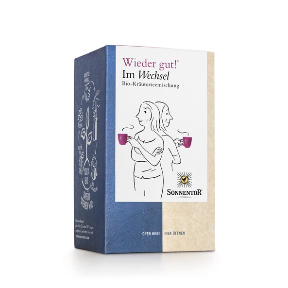Sonnentor Im Wechsel Tee, Teebeutel, 18 Teebeutel à 1,5 g (27 g)