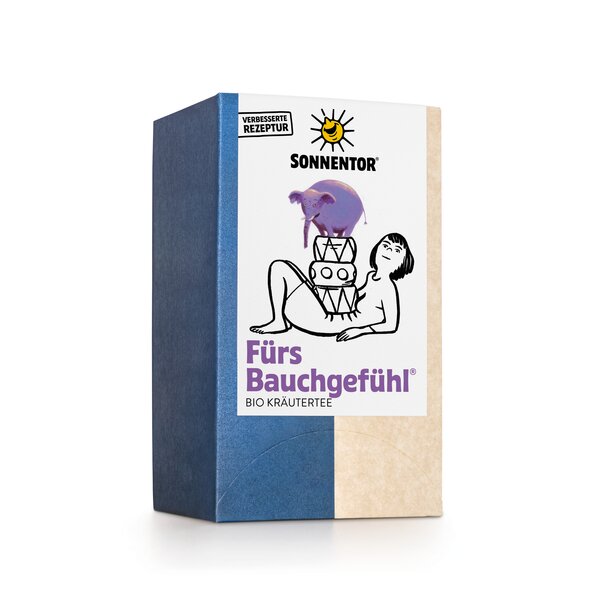 Sonnentor Fürs Bauchgefühl Tee, Teebeutel, 18 Teebeutel à 1,5 g (27 g)