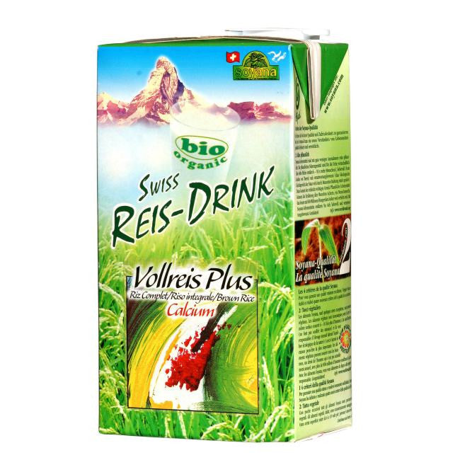 Soyana Swiss Reis-Drink Vollreis Plus Calcium, 1 l