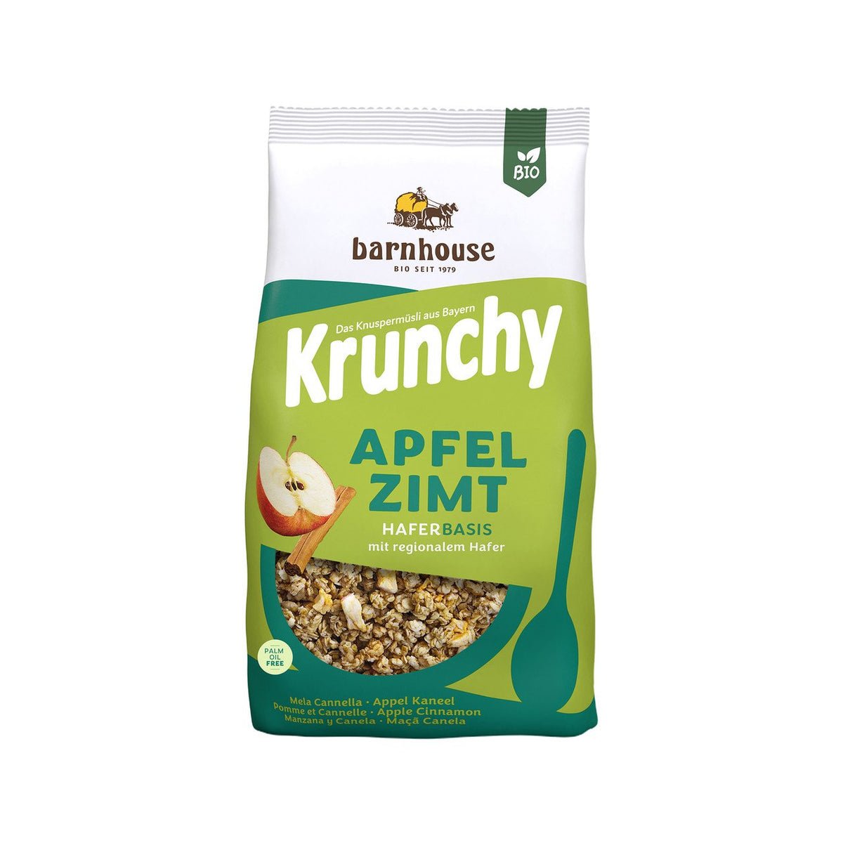 Barnhouse Krunchy Apfel-Zimt, 375 g