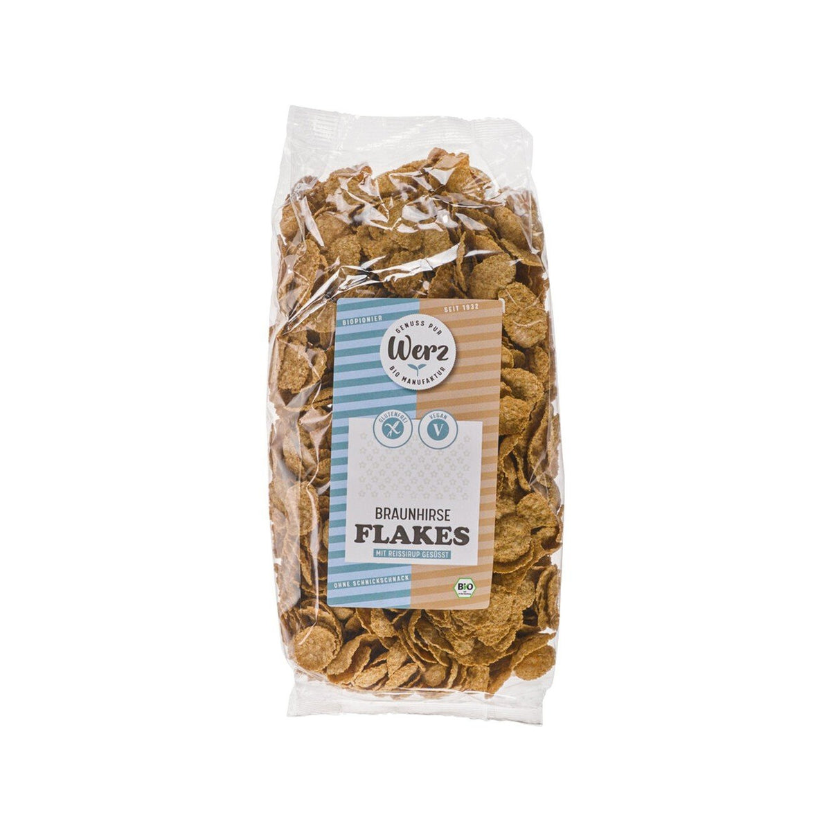 Werz Braunhirse-Flakes, glutenfrei, 250 g