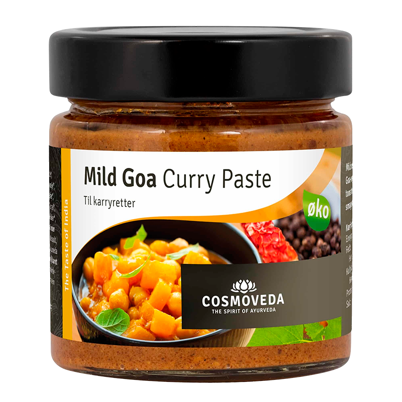 Cosmoveda Mild Goa Currypaste – Originalprodukt
