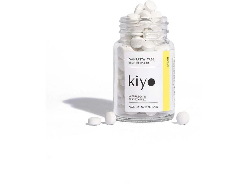 Kiyo Ingwer Zahnpasta Tabs ohne Fluorid – Originalprodukt