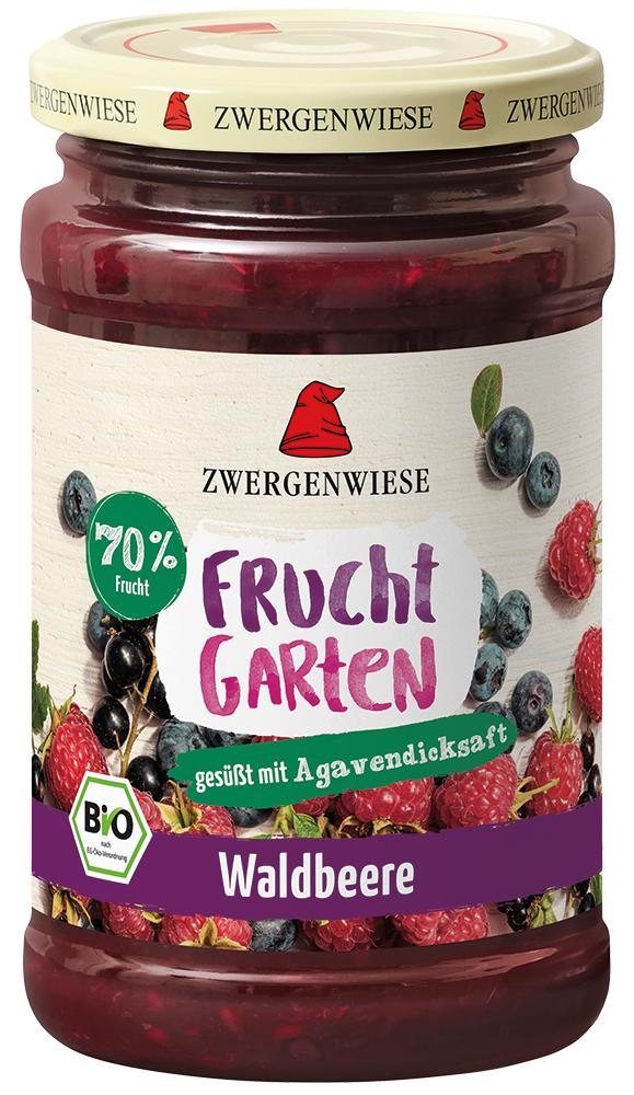 Zwergenwiese FruchtGarten Waldbeere, 225 g