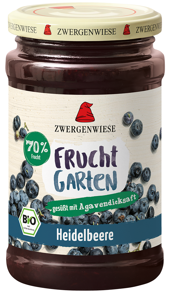 Zwergenwiese FruchtGarten Heidelbeere, 225 g