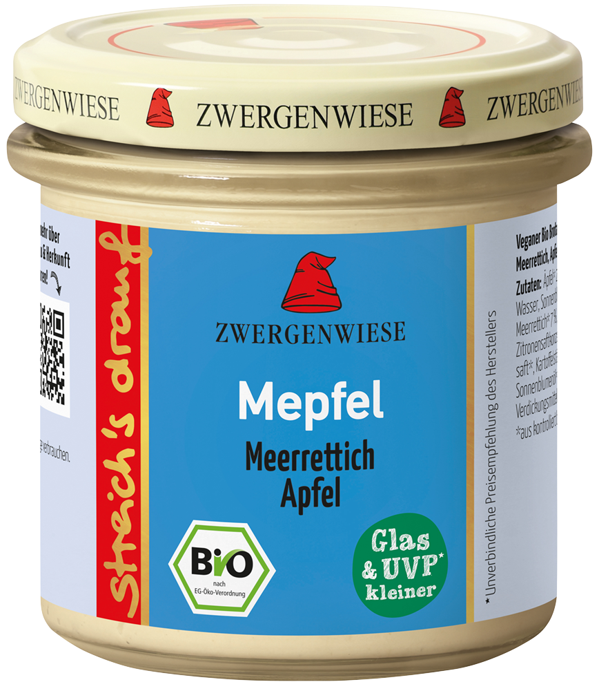 Zwergenwiese streich’s drauf Mepfel, 135 g